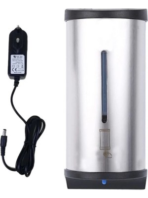 Omg Sıvı Sabunluk / Dezenfektan, Fotoselli, Elektrikli, Oval, 0,80 Lt - Paslanmaz Çelik