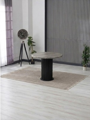 JoyMassa Aura Yuvarlak Bohem 90X90 Mdf Masa ( Masa Fiyatıdır )