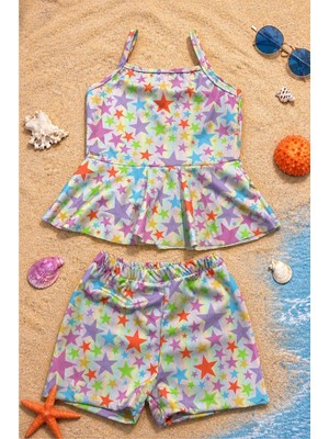 Esila Kids Kız Çocuk Mayo Alt Üst 2 Parça Takım