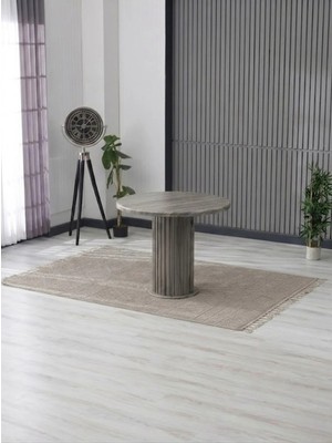 JoyMassa Aura Yuvarlak Bohem 90X90 Mdf Masa ( Masa Fiyatıdır )