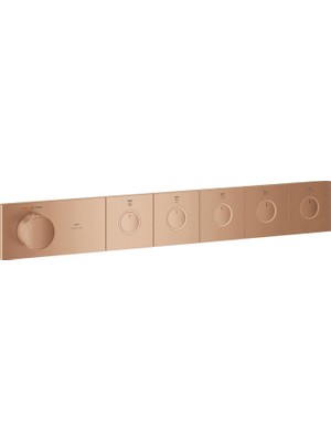 Grohe Grohtherm Aqua Tiles 5 Valfli Akış Kontrollü, Ankastre Termostatik Duş Bataryası Br. Warm Sunset – 106868DL00
