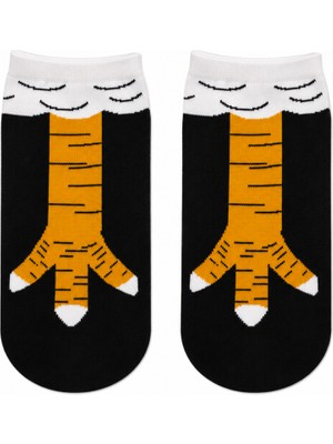 Carnaval Socks Tavuk Ayağı Desenli Patik Çorap