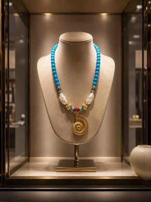Lavin’s Luxury Okyanus Esintisi Kolye