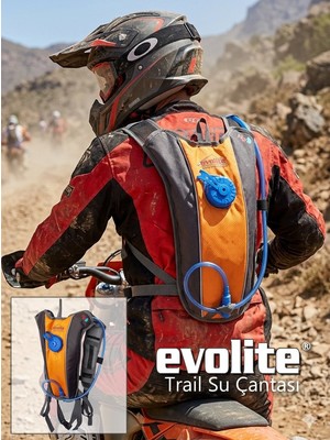Evolite Trail 2l Hidrasyon Çantası Su Çantası 2 Litre Hafif Koşu Trekking Bisiklet Dağ Yürüyüşü Çantası