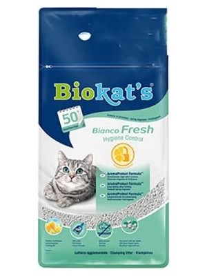 Bianco Fresh Bentonit Topaklanan Kedi Kumu 10 Lt
