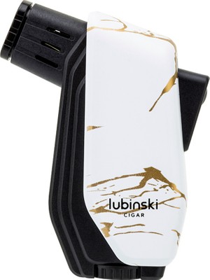 Lubinski Üç Torch Puro Çakmağı White Pattern