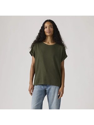 Levi's Loro Dolman Keten Karışımlı Tişört