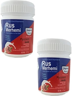 Rus Merhemi Tüy Azaltıcı ve Edici Kremi 50 ml x 2 Adet