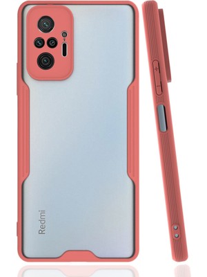 Redmi Note 10 Pro Kılıf Platin Silikon - Pembe