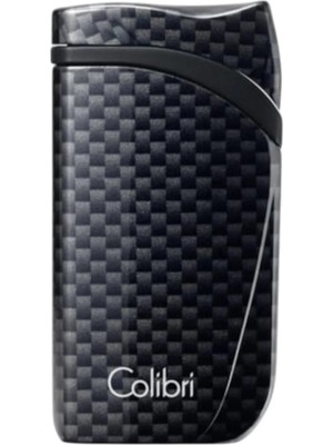 Colibri Falcon Carbon Fiber Black Üç Torch Puro Çakmağı