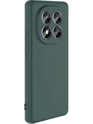 Redmi Note 14 Pro 5g Kılıf Nano Içi Kadife Silikon - Koyu Yeşil