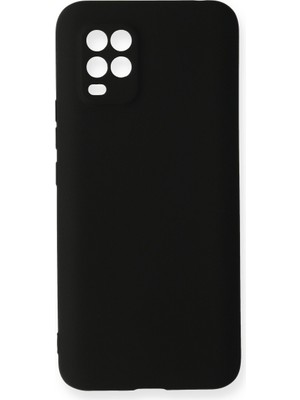 Mi 10 Lite Kılıf First Silikon - Siyah