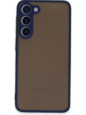Galaxy S23 Kılıf Montreal Silikon Kapak - Lacivert