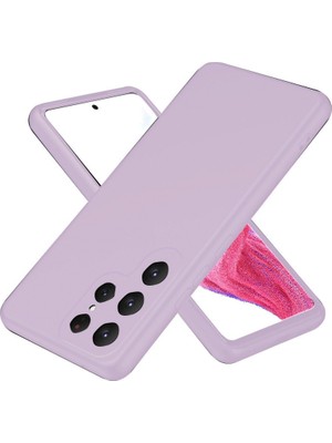 Galaxy S25 Ultra Kılıf First Silikon - Lila