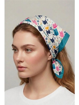 Petek Aksesuar Kediler Bandana 50*50 Cm.