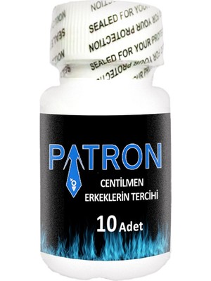 Patron Erkeklere Özel Maça-Panaxginseng Tribulusterrestisli 10 Lu Kapsüller