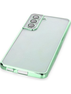 Galaxy S21 Fe Kılıf Razer Lensli Silikon - Yeşil