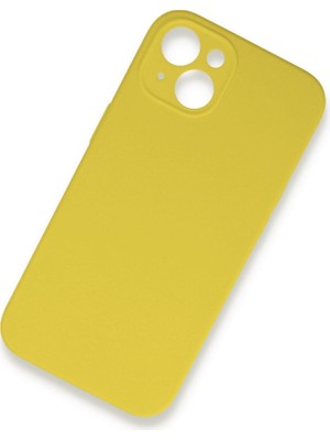 iPhone 13 Mini Kılıf Lansman Legant Silikon - Sarı