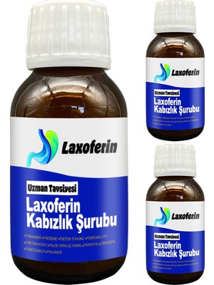 Laxoferin Şurup 50 ml 3 Şişe: Bay&bayan