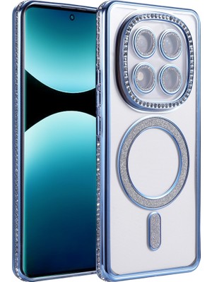 Redmi Note 15 Pro Plus 5g Joke Simli Magneticsafe Kılıf - Mavi