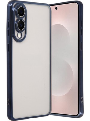 Galaxy S25 Edge Razer Lensli Silikon - Lacivert