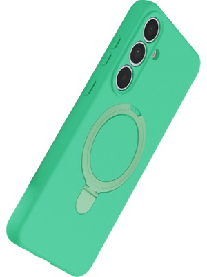 Galaxy S25 Fe Regal Magsafe Standlı Kapak - Yeşil