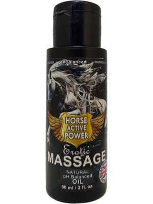 Hors Active Power Rahatlatıcı Fantezili Etkilerde Vücut Masaj Yağı 60 ml 1 Adet