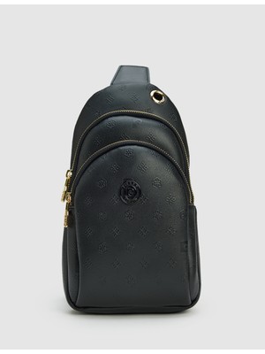 Pierre Cardin Kadın Siyah Çapraz Çanta 50334469-VR046