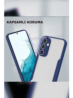 Galaxy A24 4g Kılıf Platin Silikon - Mavi