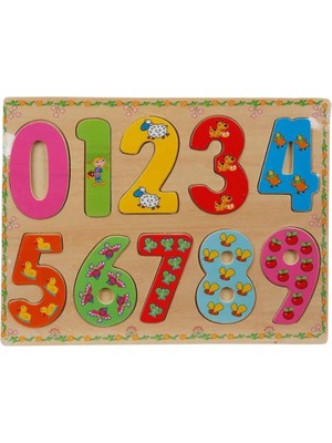 Hobibahçem Mey Ithalat® 5215 -Puzzle Numbers 10 Parça