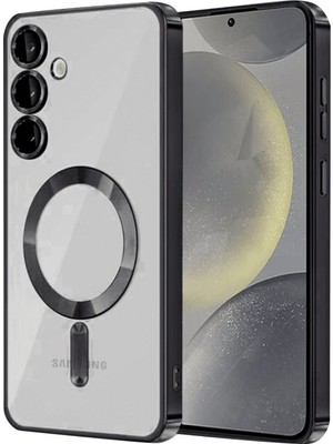Galaxy S24 Kılıf Kross Magneticsafe Kapak - Siyah