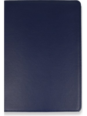 Galaxy T590 Tab A 10.5 Kılıf 360 Tablet Deri Kılıf - Lacivert