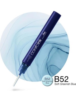 Copic Ink Soft Greenısh Blue B-52
