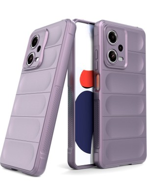 Poco X5 5g Kılıf Optimum Silikon - Mor