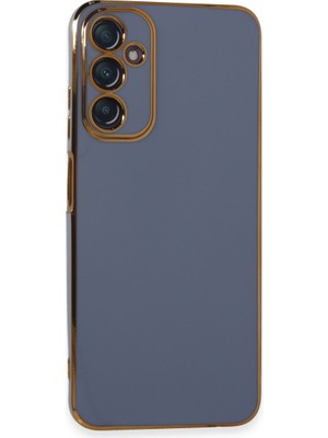 Galaxy A05S Kılıf Volet Silikon - Mavi