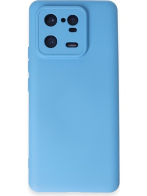 Mi 13 Pro Kılıf Nano Içi Kadife Silikon - Mavi
