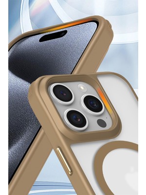 iPhone 14 Pro Max Kılıf Enka Magsafe Silikon Kılıf - Lacivert