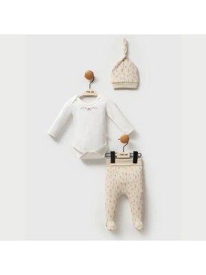 Nessi World Kokina Şapka Body Pantolon MNB5334 Bej