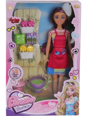 NW NessiWorld WG-661005 Kutulu 29CM Aksesuarlı Çiçekçi