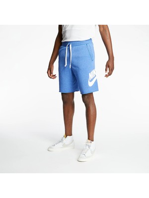 Nike Sportswear Clup Futura Alumni Bol Kesim Erkek Mavi Spor Şort