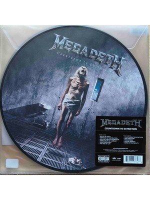 Capitol Megadeth - Countdown To Extinction Plak ( Picture Disc, Limited Edition)