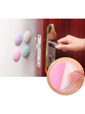 Nessi World Çok Amaçlı Silikon Kapı Duvar Koruyucu Tampon 4lü Paket
