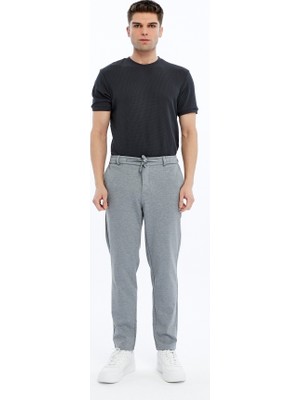 Trender Erkek Kanvas Pantolon 5549 Açık Gri