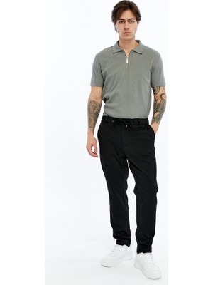 Trender Erkek Kanvas Pantolon 5549 Siyah