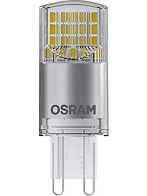 Larskas Osram 4058075812093 LED Star Ampul, Pin cl 40, 3.8W, 2700 Kelvin, Sarı Işık G9 Duy, Sarı, 5.8 x 2 x 2 cm