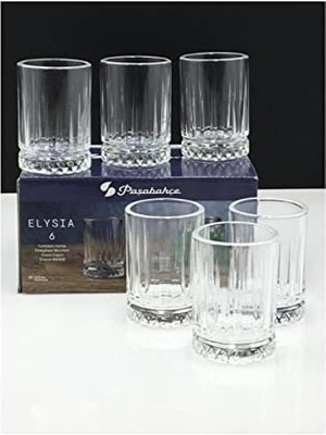 Larskas Paşabahçe Elysıa Shot Bardağı 60 cc 6'lı Hediyelik Kutu