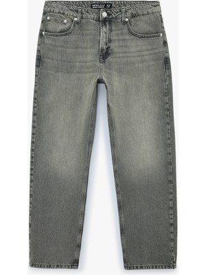 Koton Normal Bel Cepli Pamuklu Vintage Straight Fit Jean Pantolon