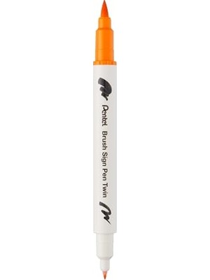 Larskas Brush Sing Pen Twin Çift Taraflı Fırça Uçlu Kalem Ochre