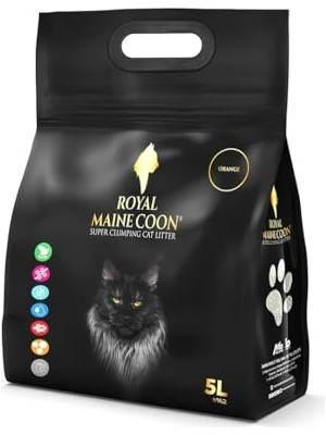 Larskas Süper Emiş Gücüne Sahip Portakal Kokulu Perlit Kedi Kumu 5 Litre