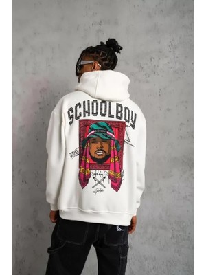 Beruflic Erkek School Boy Baskılı Kapüşonlu Sweat